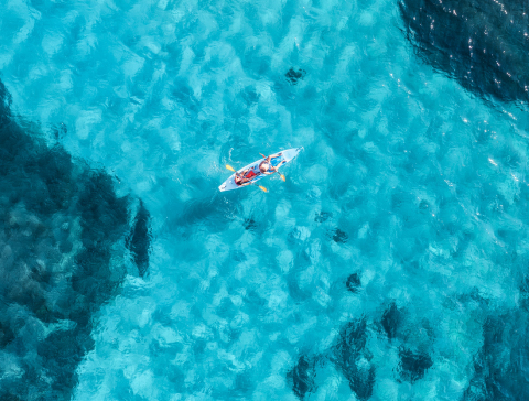 Crystal-clear lagoons